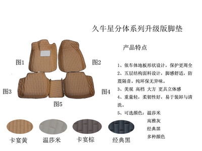 【純手工手縫全覆蓋全包圍汽車腳墊高檔皮革超纖皮大包圍汽車腳墊】價格,廠家,圖片,地膠/腳墊/地毯/后備箱墊,鄭州市金水區(qū)金源汽車裝飾用品商行-