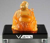 汽車車飾梵記汽車香水座-特價-車飾【如意彌勒-琥珀琉璃水晶】[供應]_世界工廠網中國產品信息庫